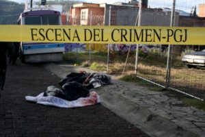 Criminalidad en México.