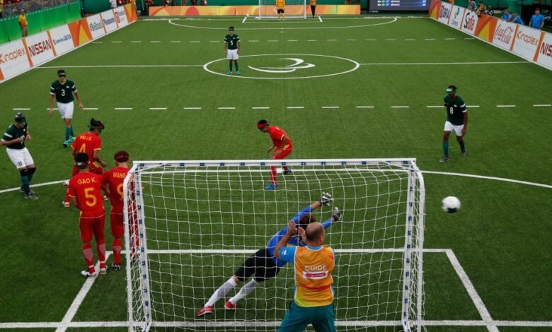 Fútbol para Ciegos.