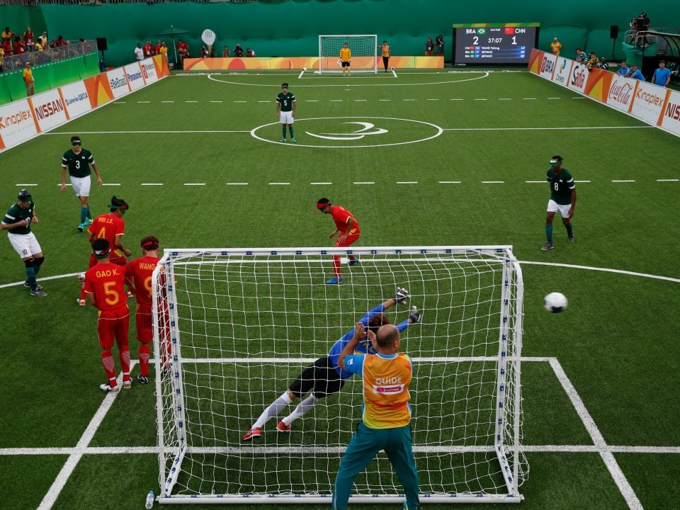 Fútbol para Ciegos.