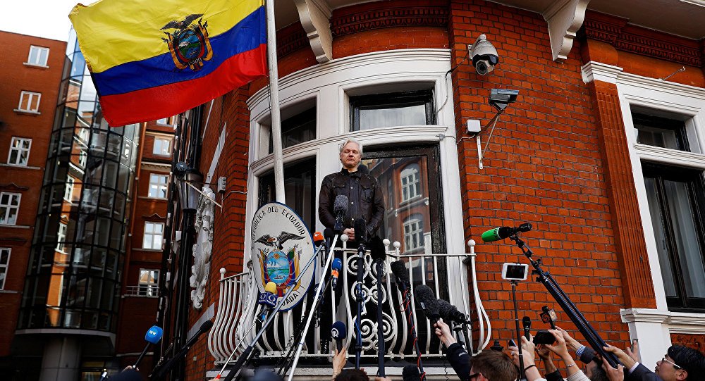 Julian Assange.