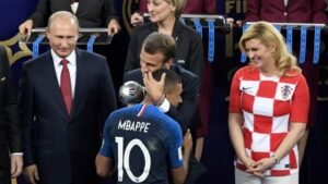 Final del Mundial de Fútbol 2018.