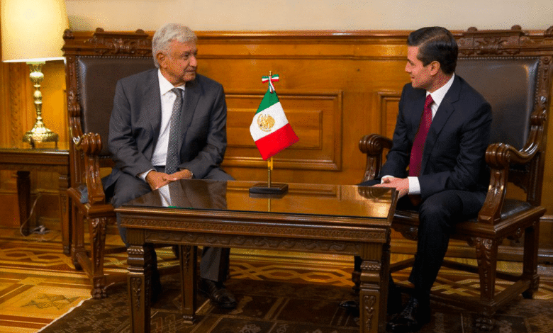 AMLO y EPN.