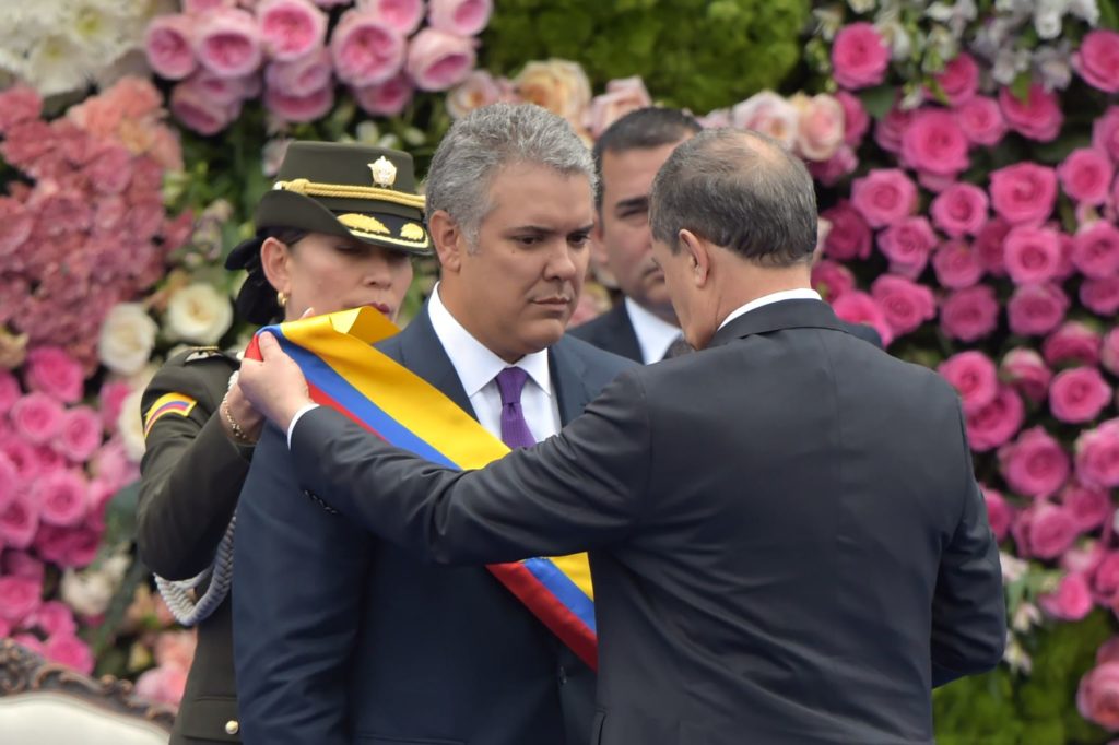 Iván Duque, presidente de Colombia..
