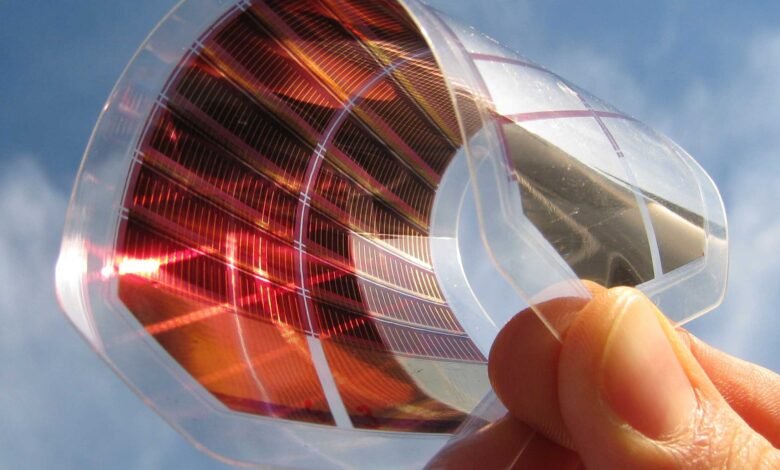 Celdas Solares Orgánicas.