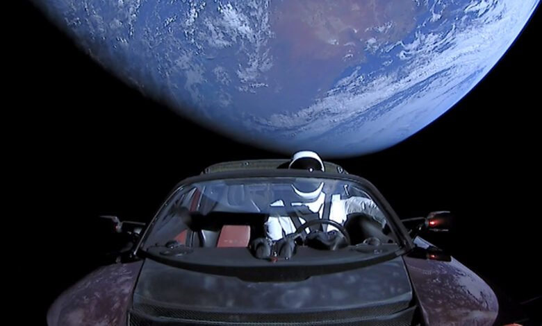 El Tesla Roadster SpaceX.