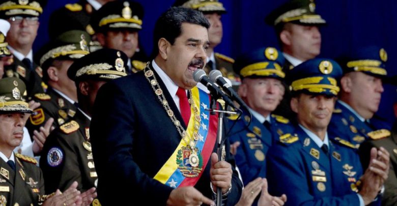 Atentado contra Nicolás Maduro.