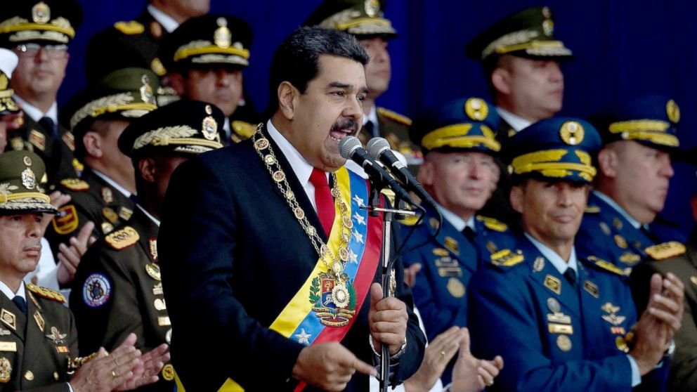 Atentado contra Nicolás Maduro.