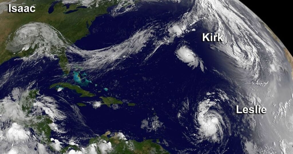 Tormenta Troícal Kirk.