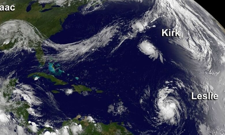 Tormenta Troícal Kirk.