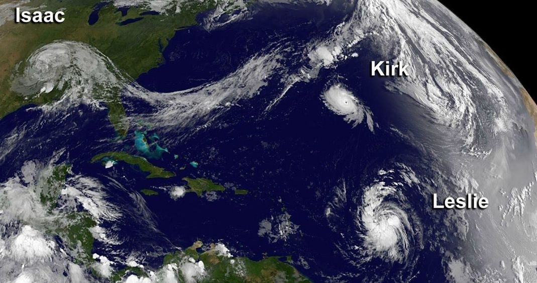 Tormenta Troícal Kirk.