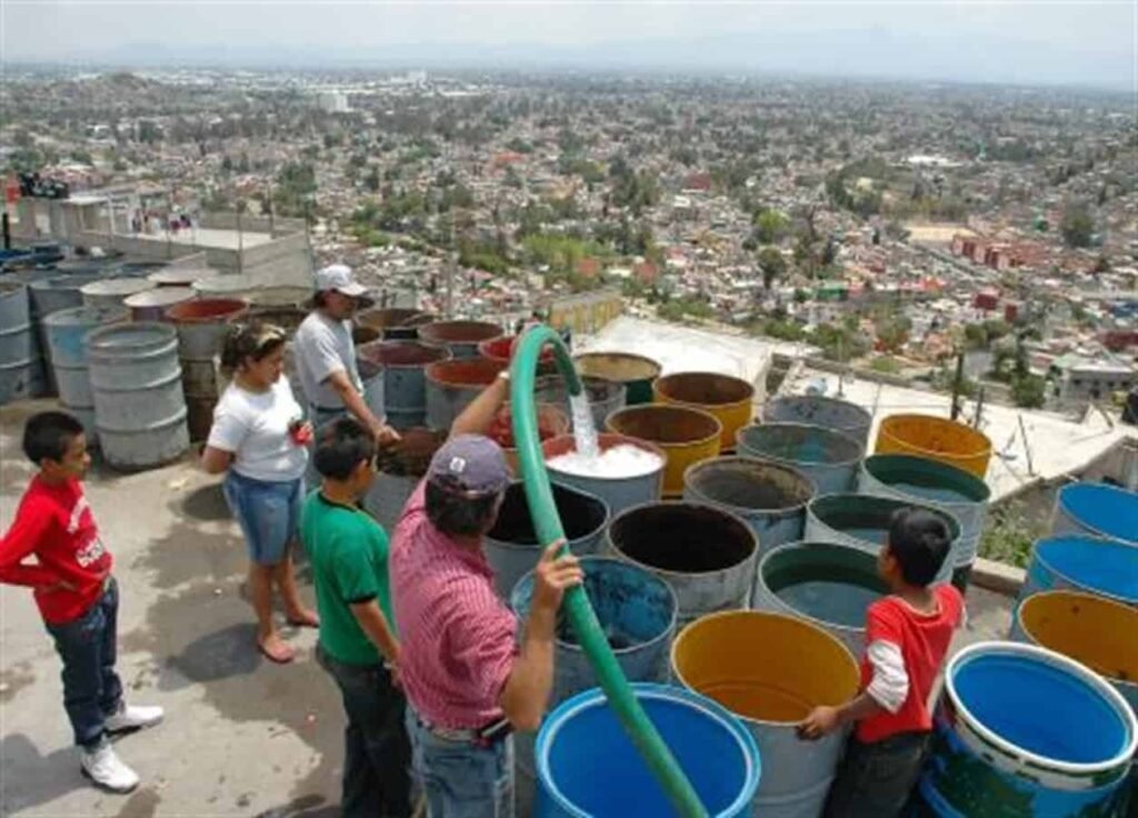 Agua de CDMX.