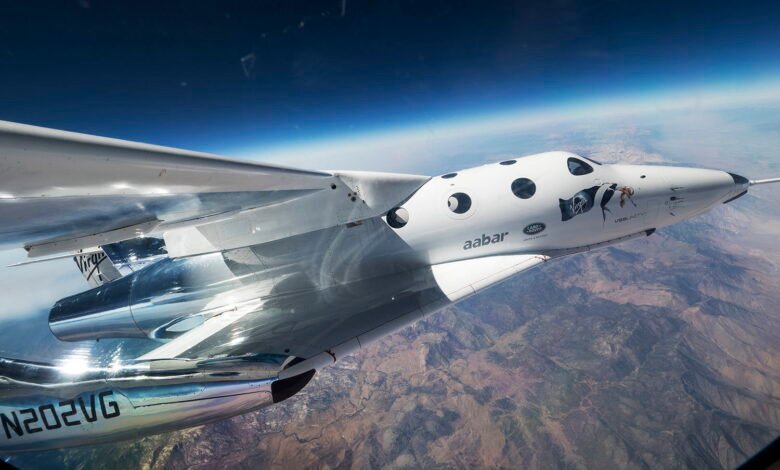 Virgin Galactic primero en el Espacio.
