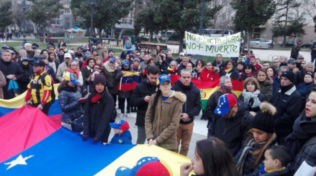 Venezolanos en España.