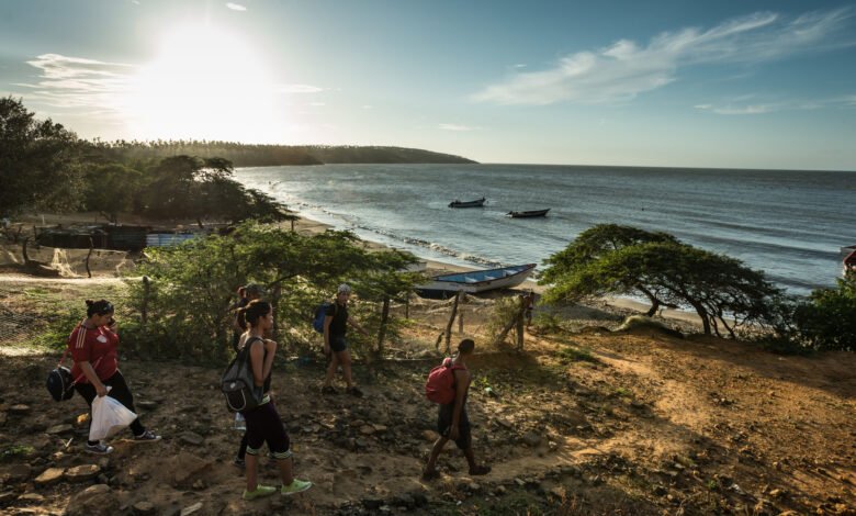 Venezolanos en el Caribe.