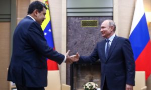 Vladimir Putin y Nicolás Maduro.