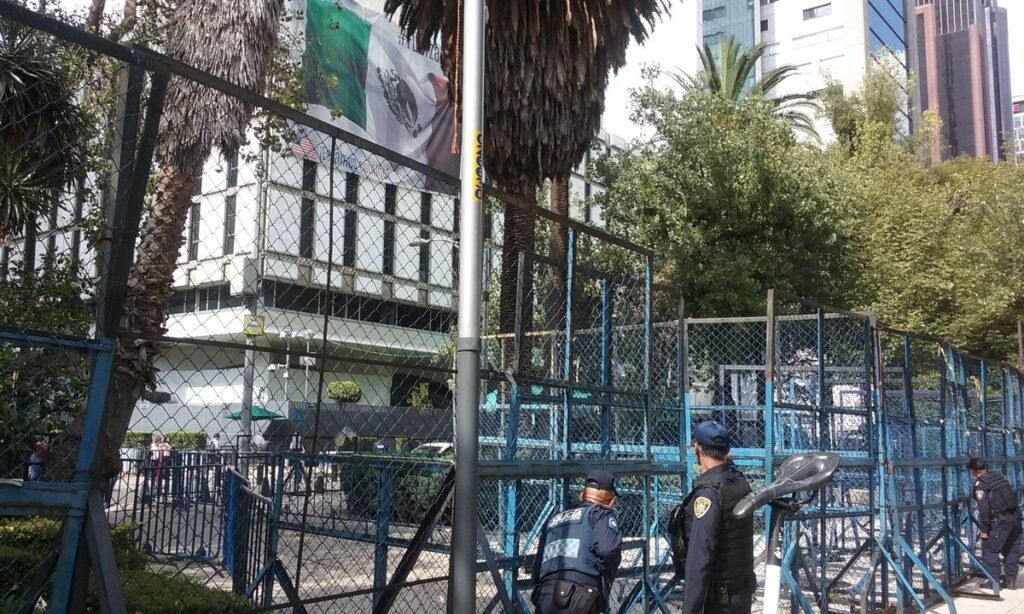 Embajada de os Estados Unidos.