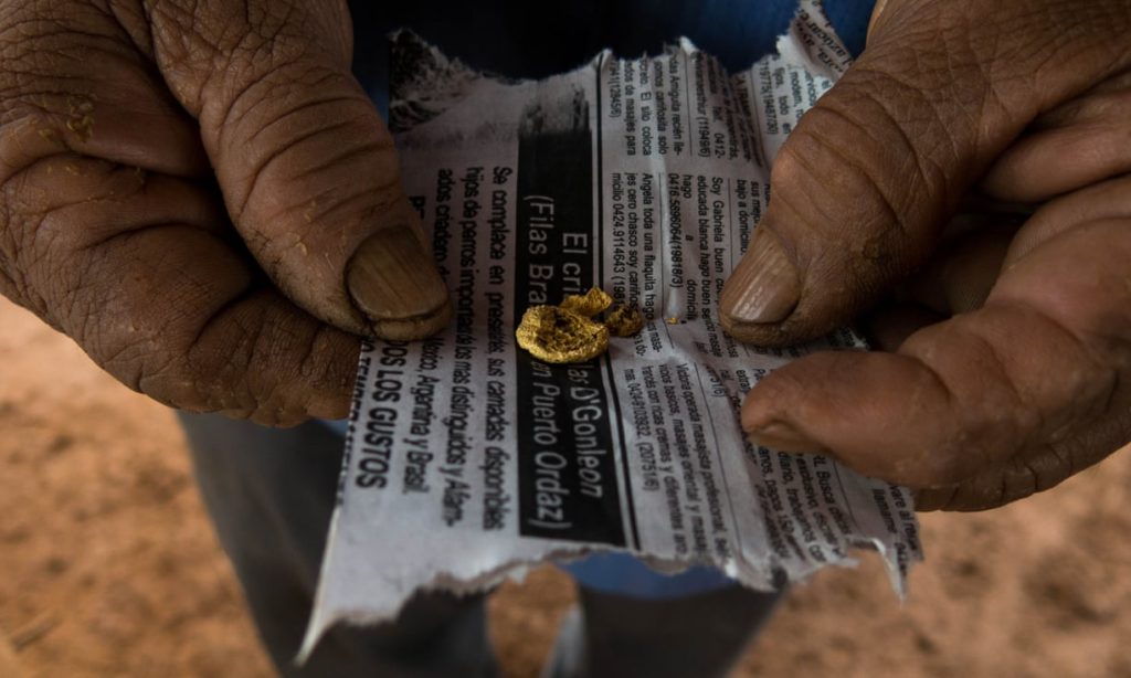 Oro en Venezuela.