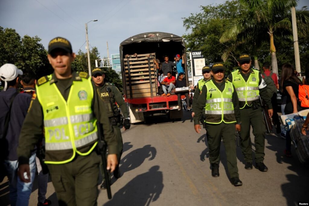 Colombia y Venezuela.