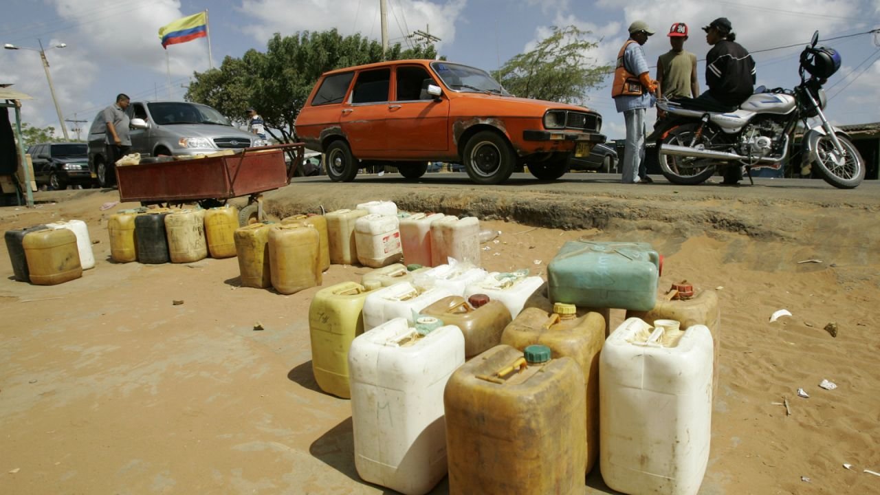 Contrabando de Gasolina en Colombia.