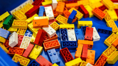 LEGO Braille.