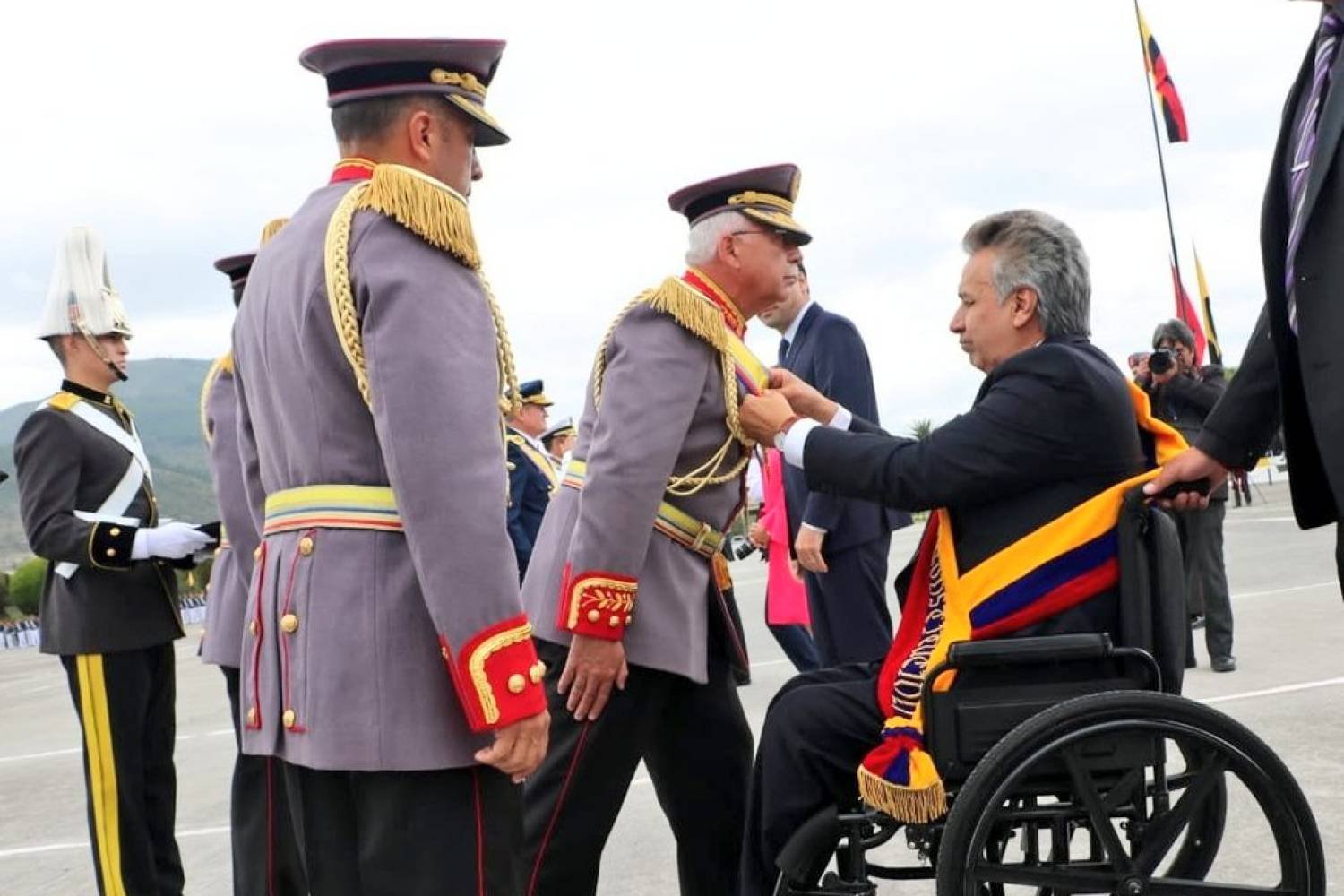 Protestas en Ecuador.