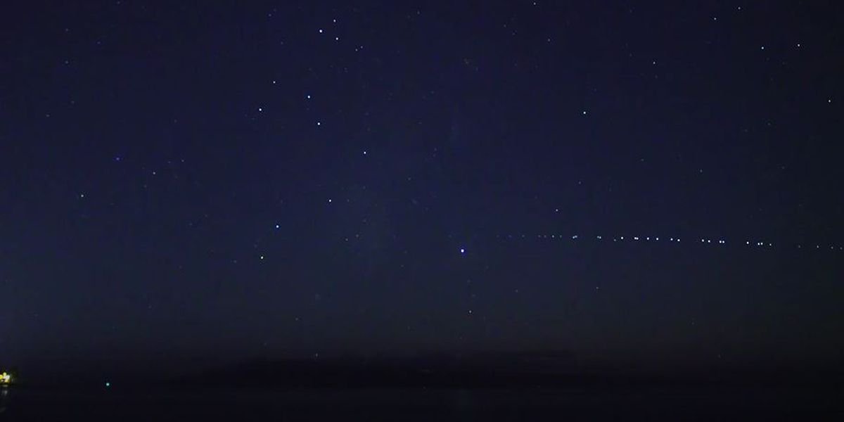 Extrañas Luces en el Cielo.