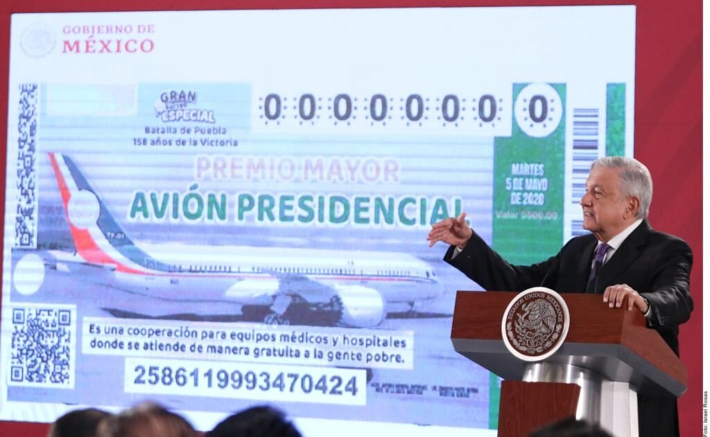 Rifa de Avión Presidencial.