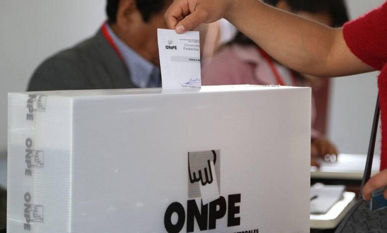Elecciones Parlamentarias en el Perú.