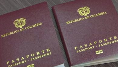 Pasaportes Colombianos.