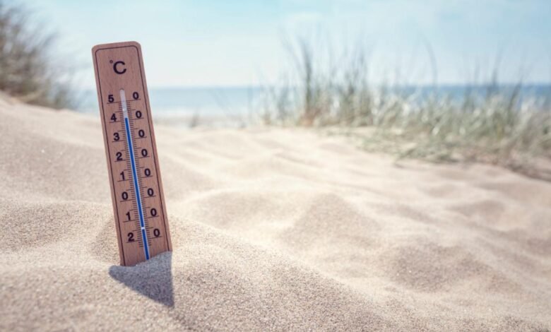 Aumento de la Temperatura.