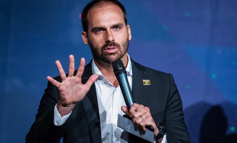 Eduardo Bolsonaro.