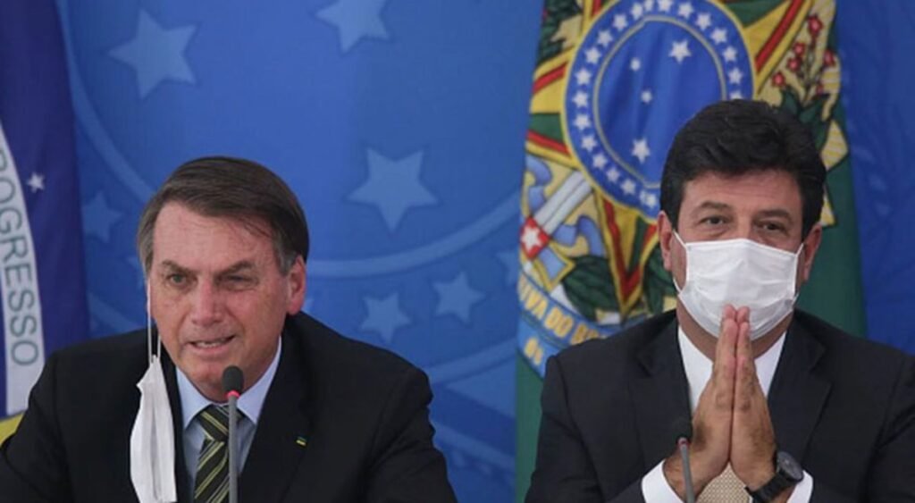 Coronavirus y Jair Bolsonaro.