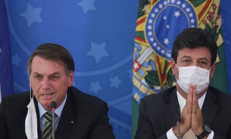 Coronavirus y Jair Bolsonaro.