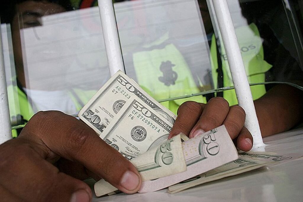 Remesas a Centroamérica.