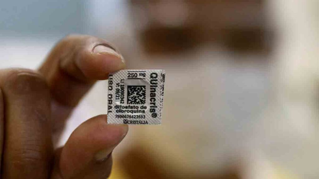 Antipalúdico para Brasil.