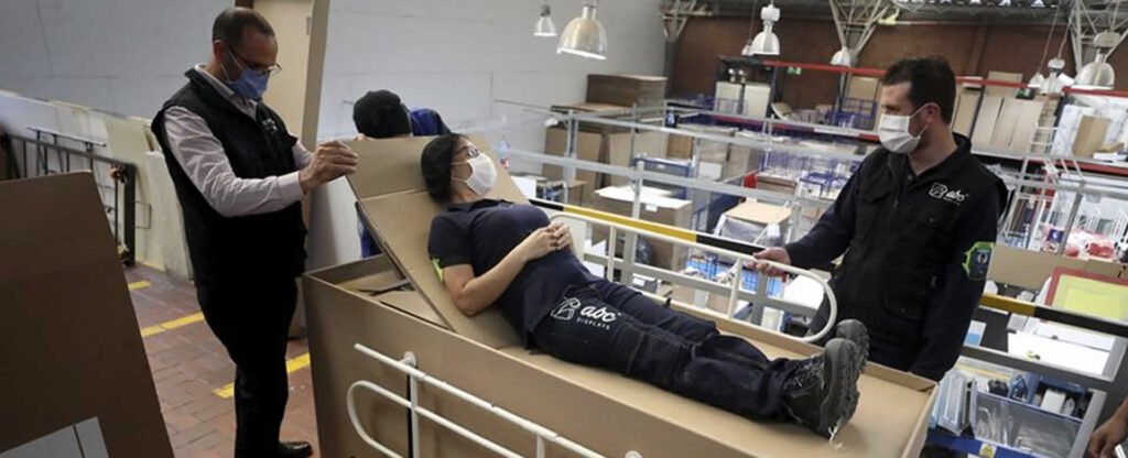 Cama Ataúd Covid-19.