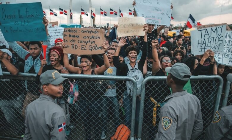 Protestas Dominicanas.