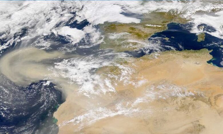 Polvo del Sahara.