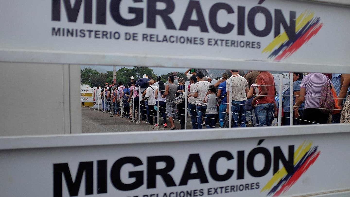 Venezolanos Migrantes.
