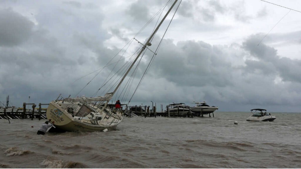 Huracán Delta 2020.