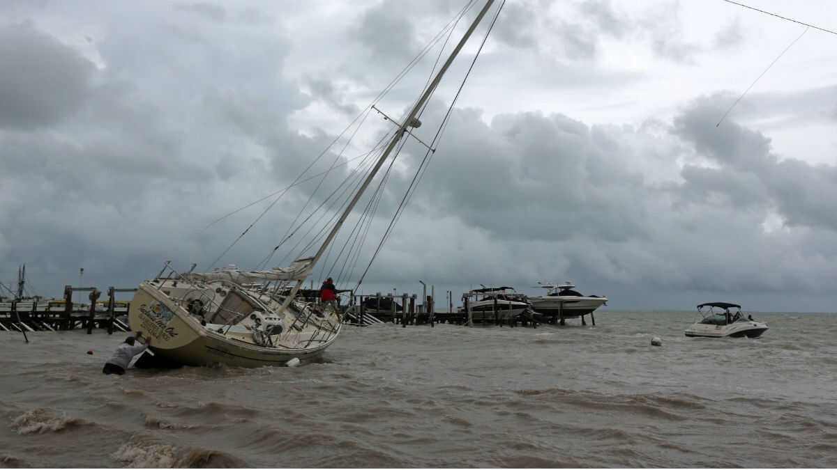 Huracán Delta 2020.