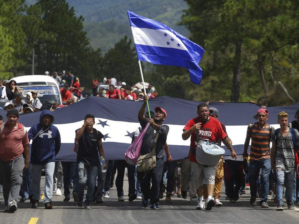 Caravana desde Honduras.