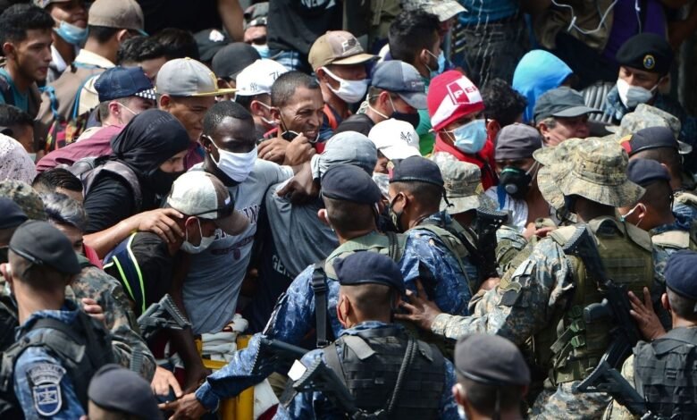 Caravana de Hondureños.