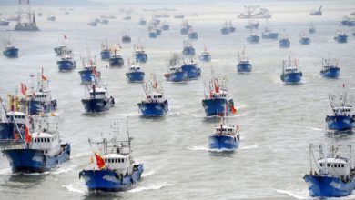Armada Pesquera China.