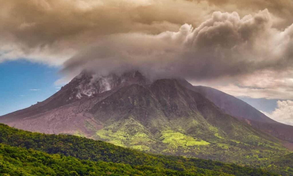 Volcanes del Caribe.