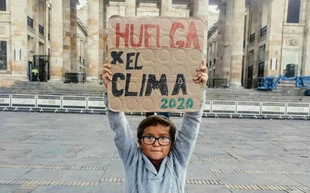 Un pequeño Ambientalista.