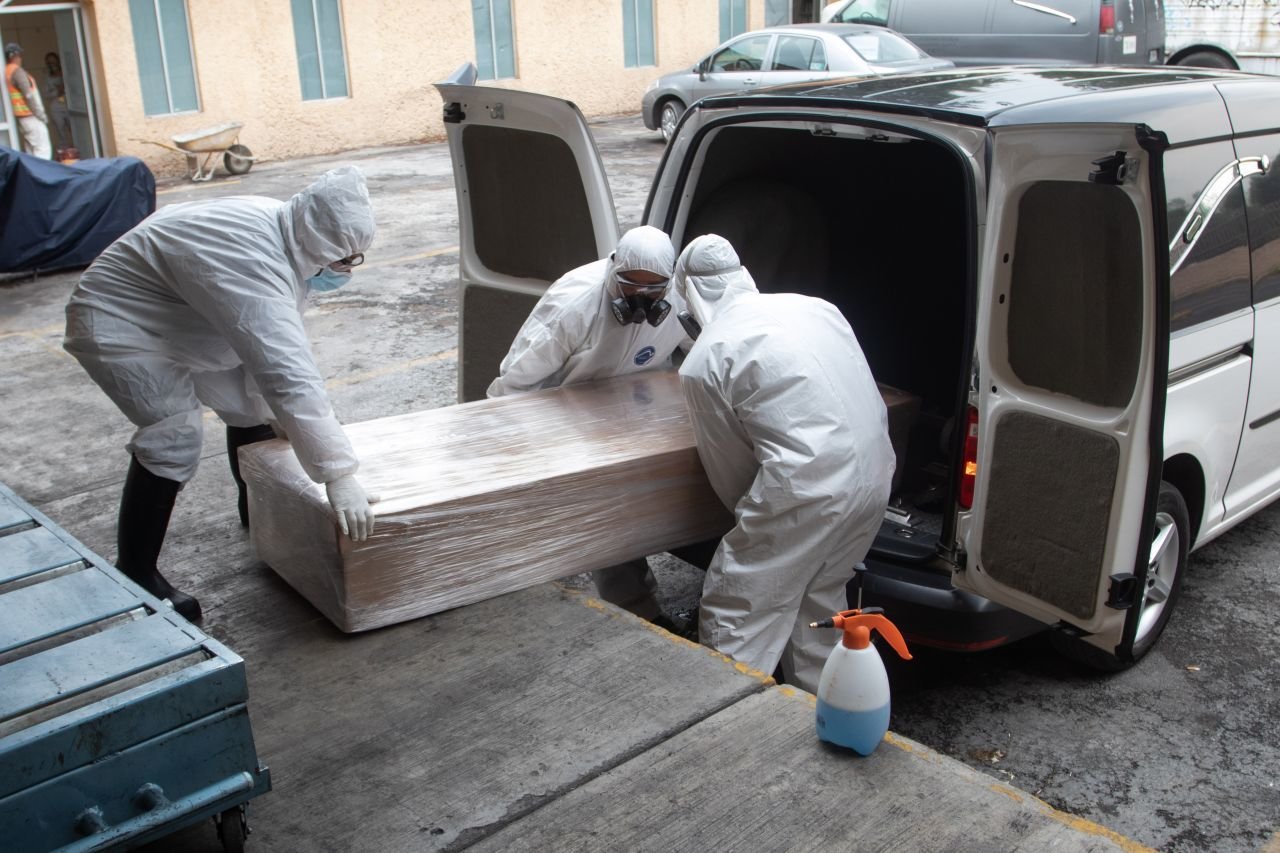 45% Más Defunciones.