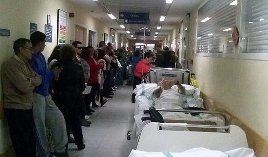 Hospitales Colapsados.