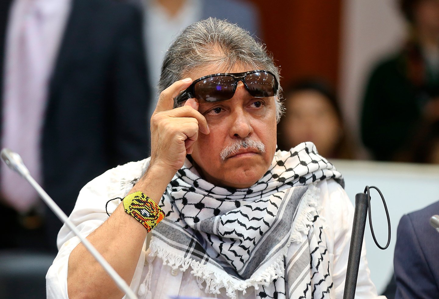 Jesús Santrich amenaza a Duque.
