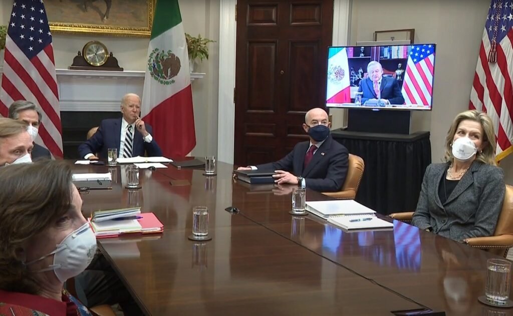 Reunión AMLO y Biden.